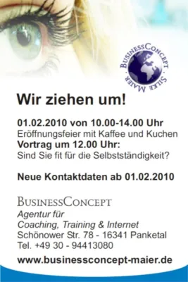 Bild: Neues Coachingzentrum in Panketal für Beruf, Bildung und mehr Lebensqualität