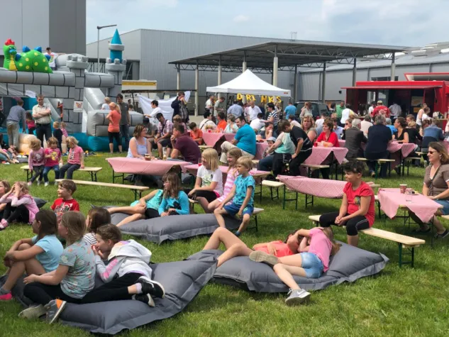 Bild: Stölzle Lausitz feierte Jubiläum mit Optimahl Catering