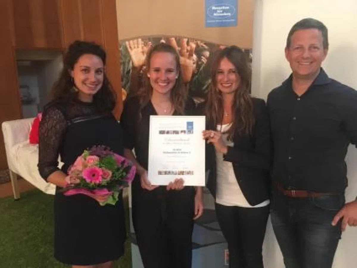 Dankeschön mit Ehrenurkunde