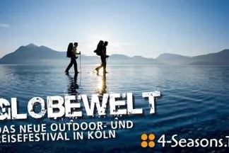 4-Seasons.TV Topthema: Die GlobeWelt – das Reise- und Outdoorfestival am 16. Oktober 2010 in Köln Bild: 4-Seasons.TV Topthema: Die GlobeWelt – das Reise- und Outdoorfestival am 16. Oktober 2010 in Köln