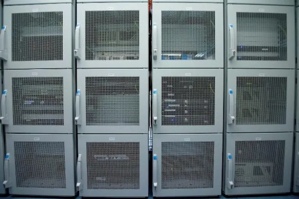 Bild: Der Hightech-Datensafe in Hamm