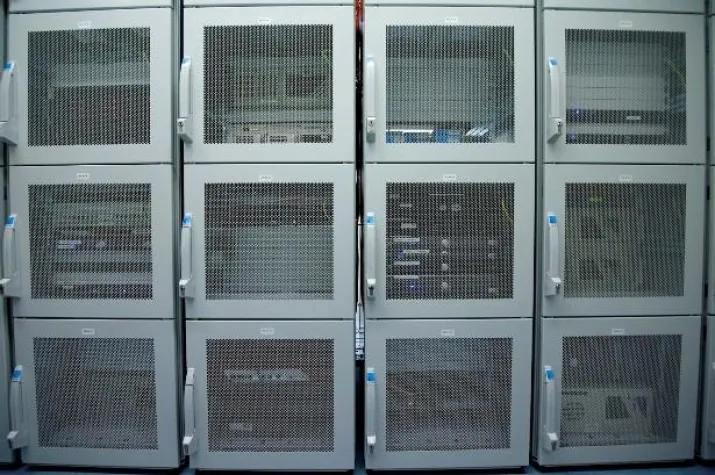 Bild: Der Hightech-Datensafe in Hamm