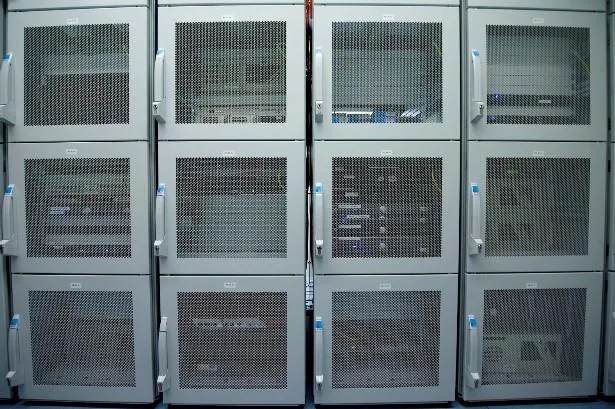 Bild: Der Hightech-Datensafe in Hamm