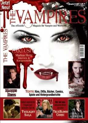 Bild: „The Vampires“ – Anfang März erscheint Deutschlands erstes Printmagazin für Vampire und Werwölfe
