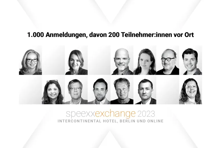 Bild: Speexx Exchange 2023 feiert Rekordteilnehmerzahl und begeistert mit interaktiven Sessions zu KI und Neugier