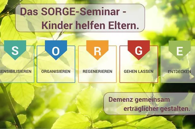 Bild: Kinder helfen Eltern bei Demenzerkrankung