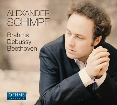 Bild: CD-Neuveröffentlichung am 19. Januar 2015 bei OehmsClassics: Alexander Schimpf: Brahms, Debussy, Beethoven