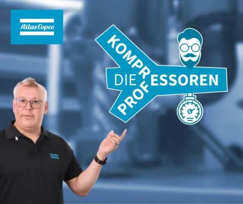 Bild: Neues Youtube-Format "Kompressoren-Professoren" erklären Druckluftthemen