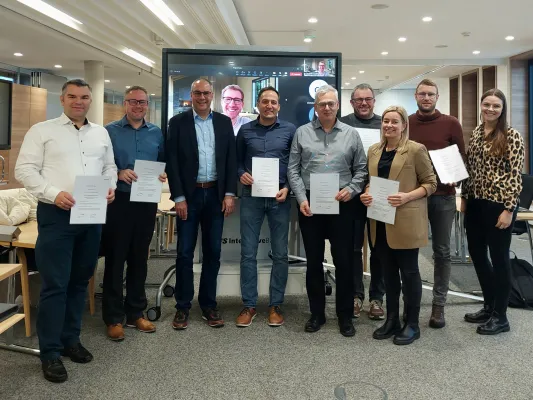 Erfolgreicher Abschluss: Ausbildung interner Coaches bei der Preh GmbH und Wittenstein SE Bild: Erfolgreicher Abschluss: Ausbildung interner Coaches bei der Preh GmbH und Wittenstein SE