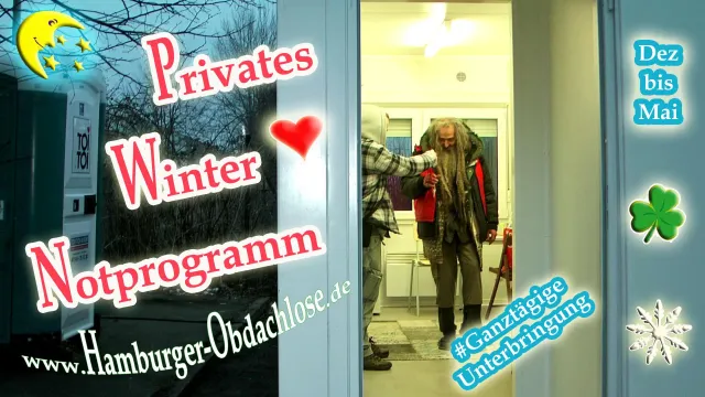 Ein Bett fuer den Winter - Privates Winternotprogramm für Obdachlose Bild: Ein Bett fuer den Winter - Privates Winternotprogramm für Obdachlose