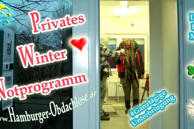 Bild: Ein Bett fuer den Winter - Privates Winternotprogramm für Obdachlose