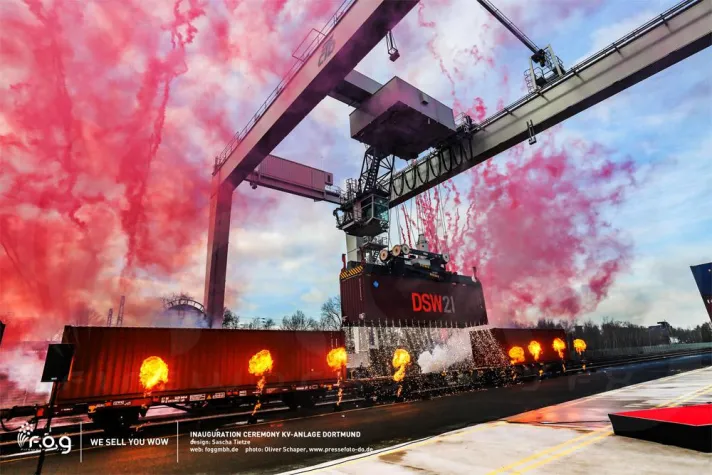 Bild: FOG fireworks + sfx GmbH eröffnet Logistikstandort im Dortmunder Hafen