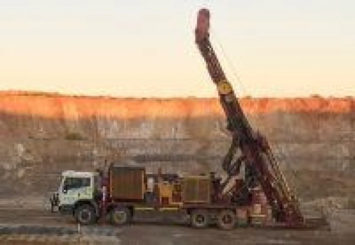 Bohrung auf dem Goldprojekt Mallina; Foto: De Grey Mining