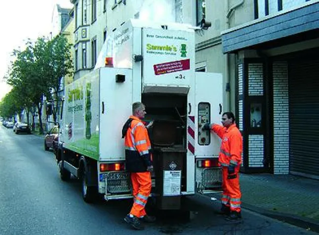 Bild: Es kommt der Tag, da muss die Tonne duschen