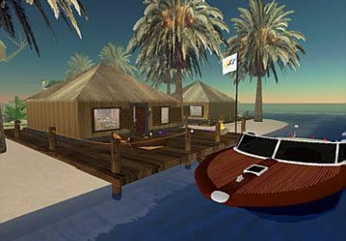 TrendTown Travel Clubhaus in Second Life