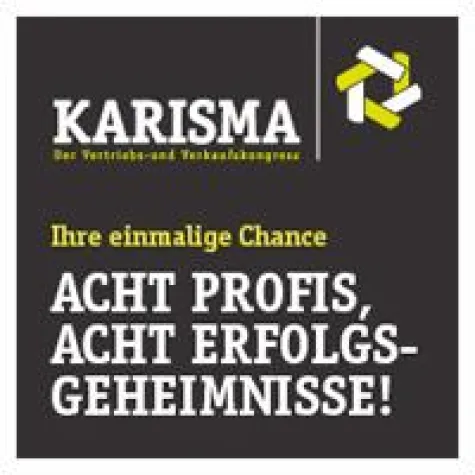 Bild: KARISMA - Der Vertriebs- und Verkaufskongress