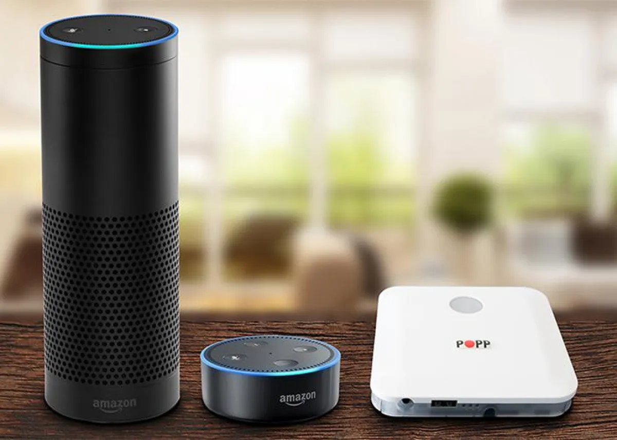 Das POPP HUB Smart Home Gateway beherrscht jetzt auch die intuitive Sprachsteuerung über Amazon Echo