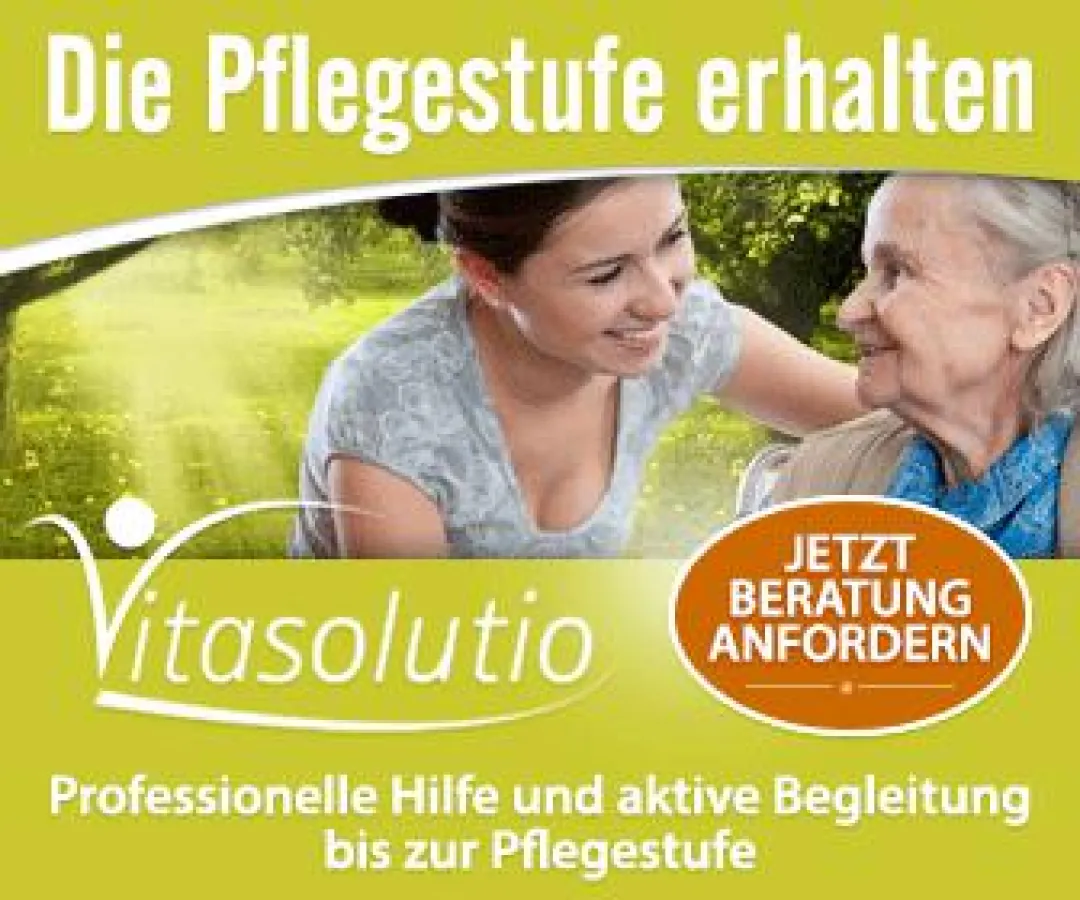 Vitasolutio hilft bei der Durchsetzung der richtigen Pflegestufe
