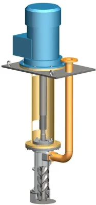 Bild: Getauchte Schmierölpumpe mit höherer Leistung