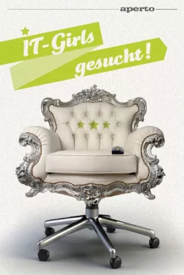 „Aperto sucht IT-Girls“ Bild: „Aperto sucht IT-Girls“
