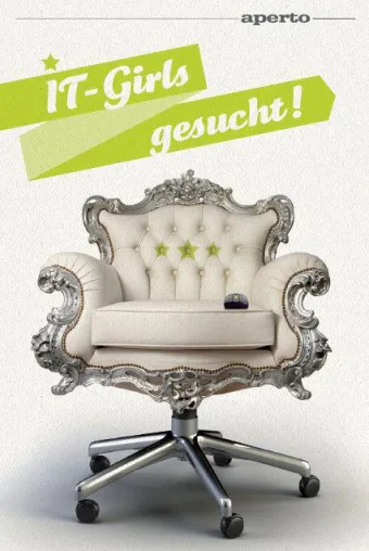 Bild: „Aperto sucht IT-Girls“
