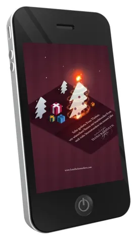 Bild: Individuell und viral zugleich: Spezielles E-Card-Format bietet Firmen zeitgemäße Weihnachtsgruß-Lösung