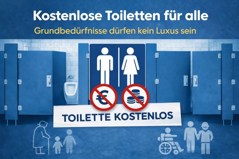 Bild: Petition fordert kostenlosen Zugang zu Toiletten in Deutschland