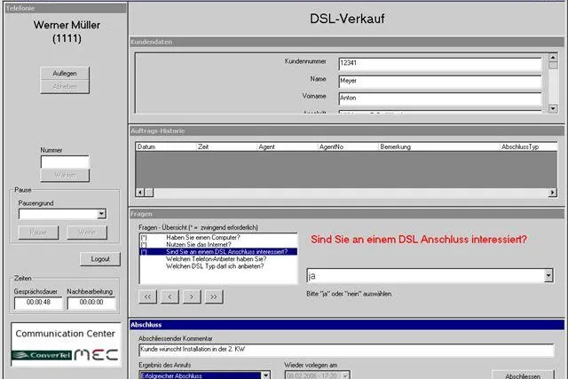 Bild: Hochflexibles Outbound – Der ConverTel Predictive Dialer
