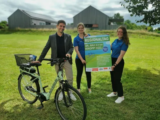 Bild: Buntes Programm auf dem Regionaltag in Kropp 