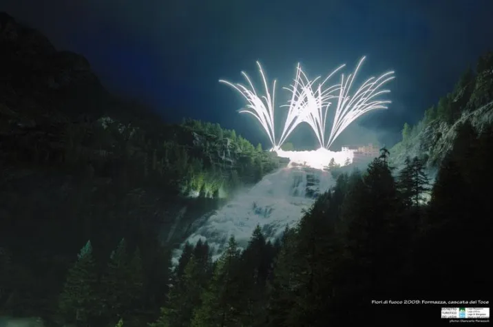Feuerblumen zwischen Seen und Bergen Bild: Feuerblumen zwischen Seen und Bergen