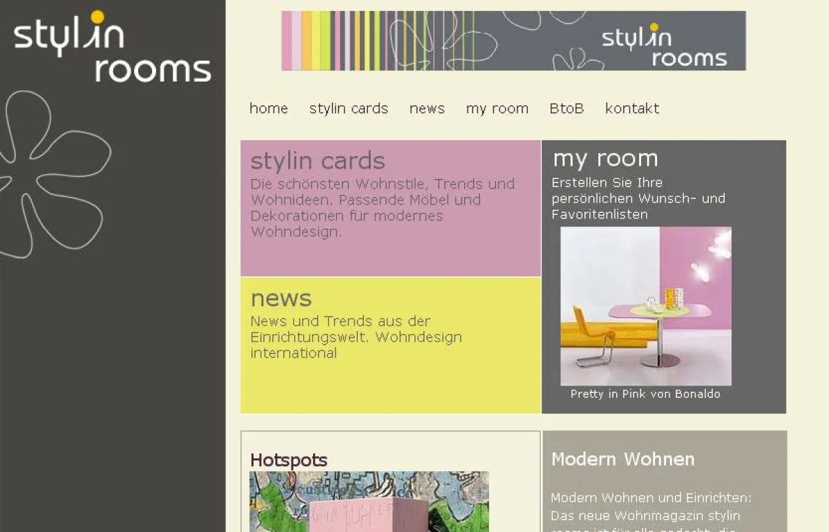 Wohndesign pretty in pink