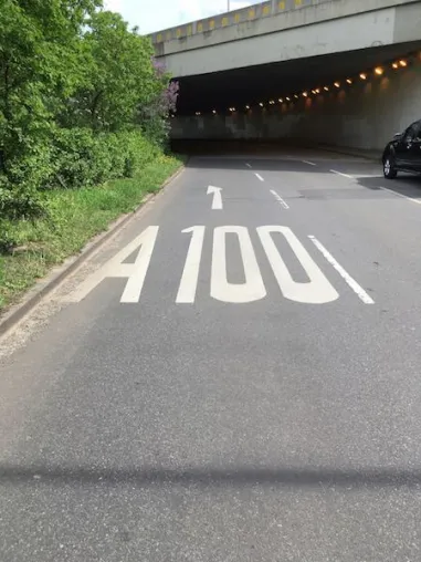Bild: A100. Der Klang der Berliner Stadtautobahn. Installatives Kunstprojekt
