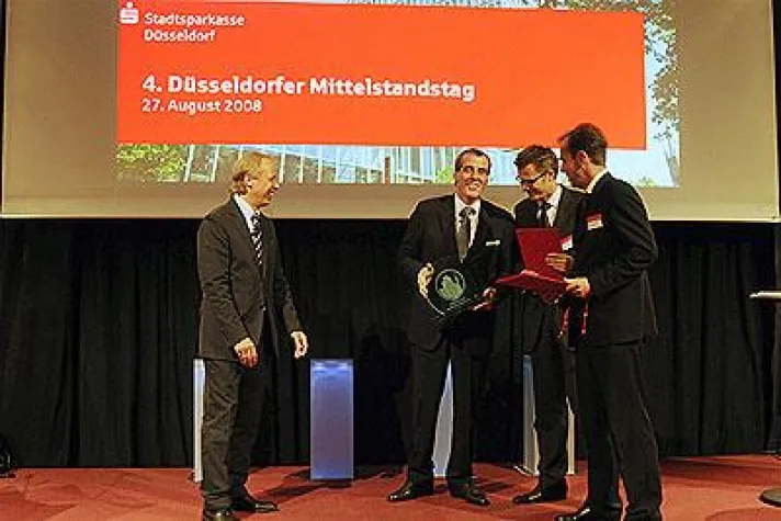 Bild: Euroweb Internet GmbH wird für den "Düsseldorfer Unternehmerpreis" als bester Mittelständler 2008 nominiert