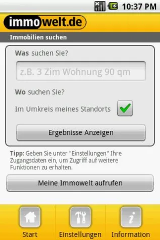Bild: Mobile Immobiliensuche: Immowelt.de stellt App für alle Android-Smartphones und das Google-Handy Nexus One vor