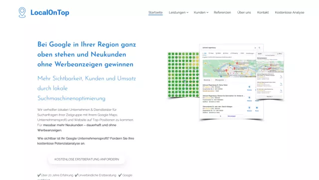 Bild: Local SEO Agentur: LocalOnTop - Kundengewinnung für KMUs
