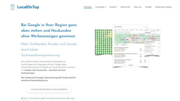 Local SEO Agentur: LocalOnTop - Kundengewinnung für KMUs Bild: Local SEO Agentur: LocalOnTop - Kundengewinnung für KMUs