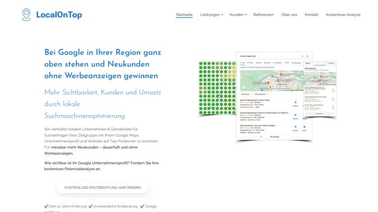 Local SEO Agentur: LocalOnTop - Kundengewinnung für KMUs Bild: Local SEO Agentur: LocalOnTop - Kundengewinnung für KMUs