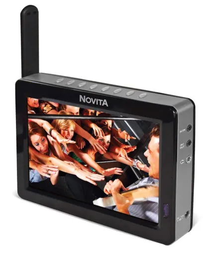 Bild: Handtaschenfernsehen mit dem NovitA DVB-T Mobile 7