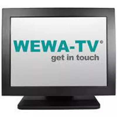Bild: WEWA AG setzt mit neuen SAW-Touchscreen-Monitoren und Touchscreen-PC ein Ausrufzeichen