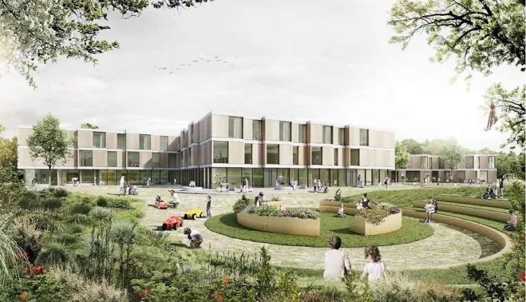 Bild: Ein neues Kinderzentrum für München - Preisträger des Wettbewerbs für kbo-Kinderzentrum München stehen fest