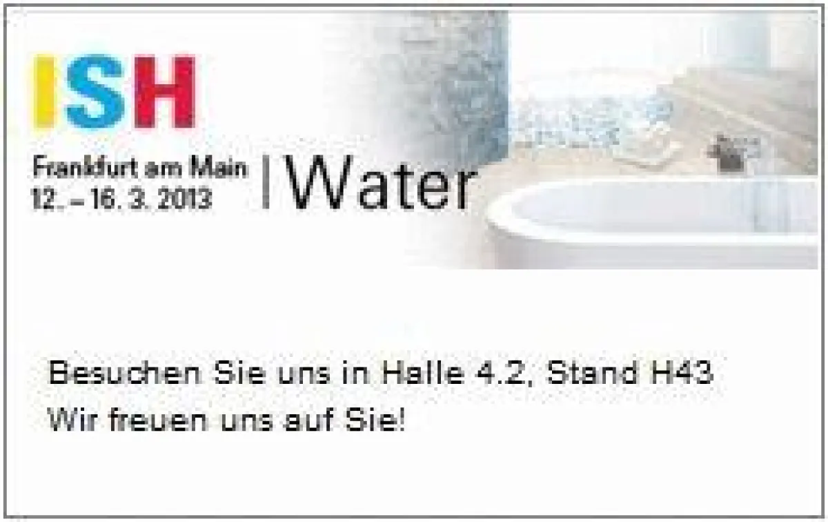 GRIP AntiSlip® auf der Messe ISH 2013