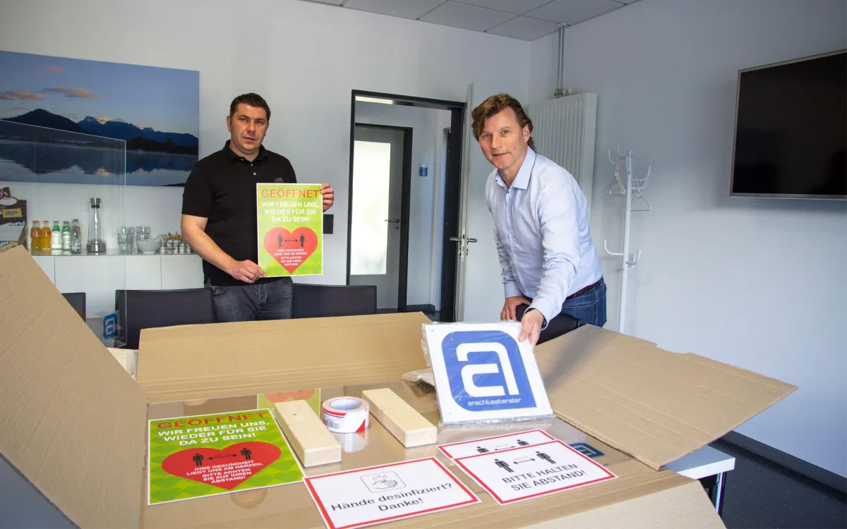 Markus Krawietz (links), Leiter Fachhandel & Kai-Uwe Flormann (rechts), Geschäftsführer TK-World AG