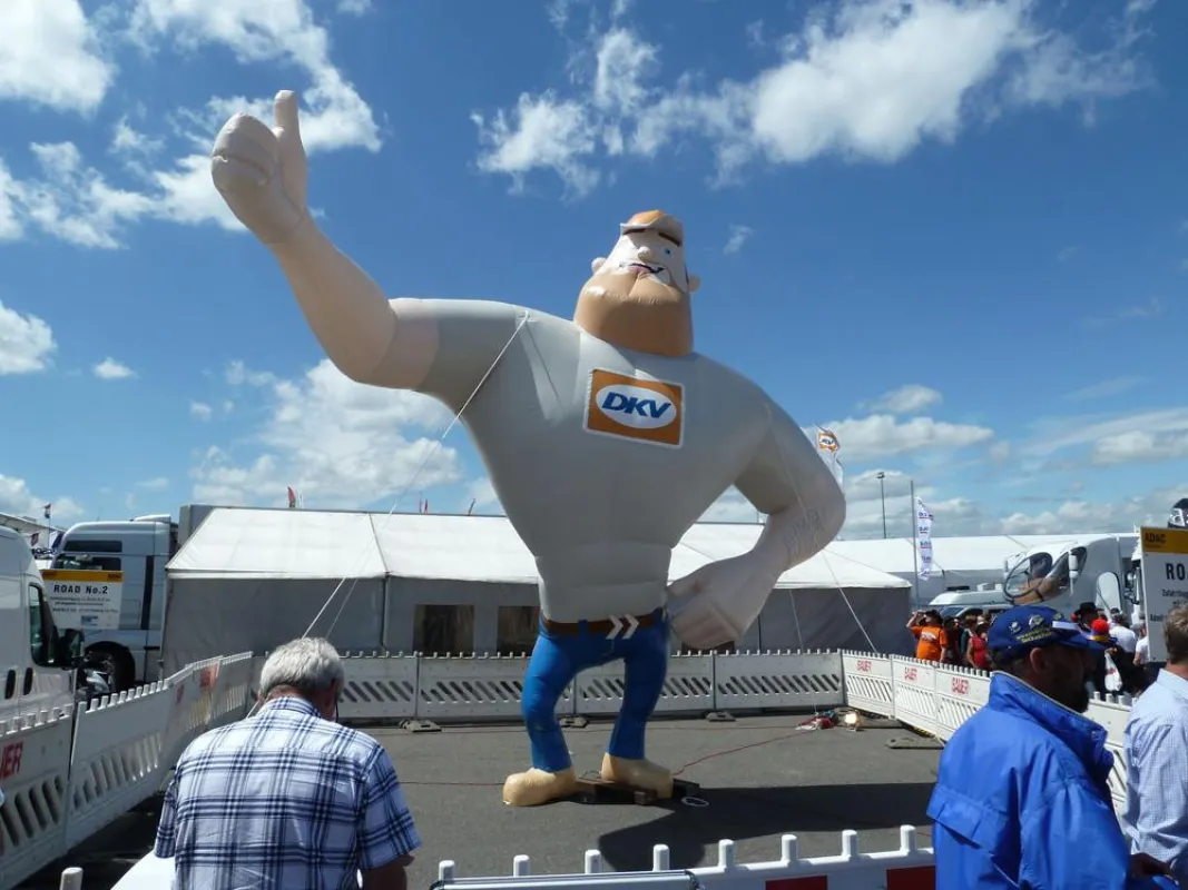 Der DKV Buddy war der Star des Truck Grand Prix 2011.
