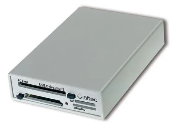 USB-Adapterbox für PCMCIA-Speicherkarten Bild: USB-Adapterbox für PCMCIA-Speicherkarten