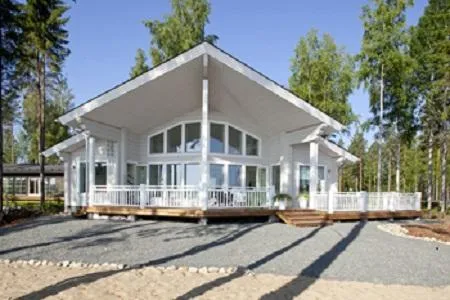 Bild: Design - Blockhaus wurde von den Messebesuchern ausgezeichnet