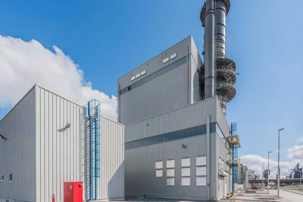 Bild: Druckentlastungssystem für Gas- und Dampfturbinenkraftwerk (GuD) Mittelsbüren in Bremen