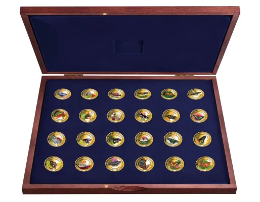 Bild: Bayerisches Münzkontor unterstützt Schmetterlingsschutz mit exklusiver Farbpräge-Edition