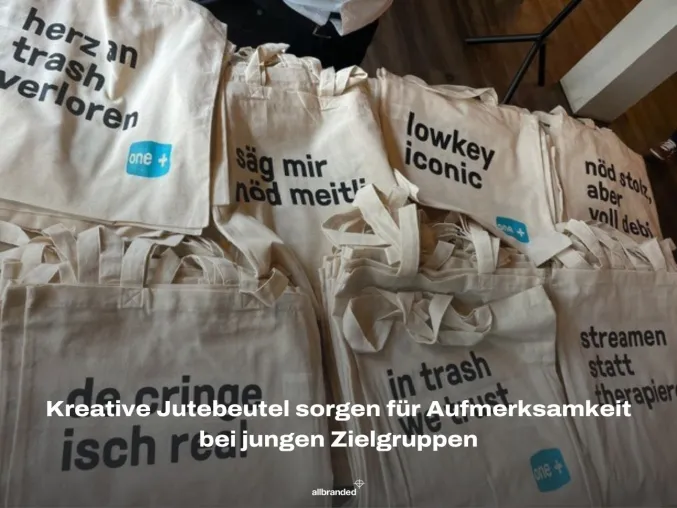 Wenn Werbemittel viral gehen: allbranded verleiht oneplus mit trendigen Sprüchen Reichweite im echten Leben Bild: Wenn Werbemittel viral gehen: allbranded verleiht oneplus mit trendigen Sprüchen Reichweite im echten Leben