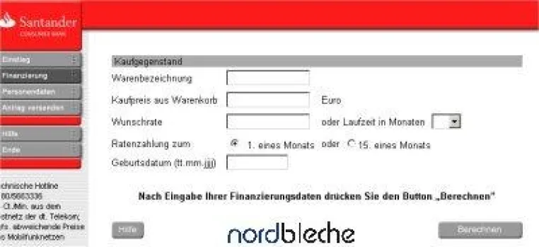 Bild: Leichtkauf bei Nordbleche - Trapezbleche einfach mal finanzieren