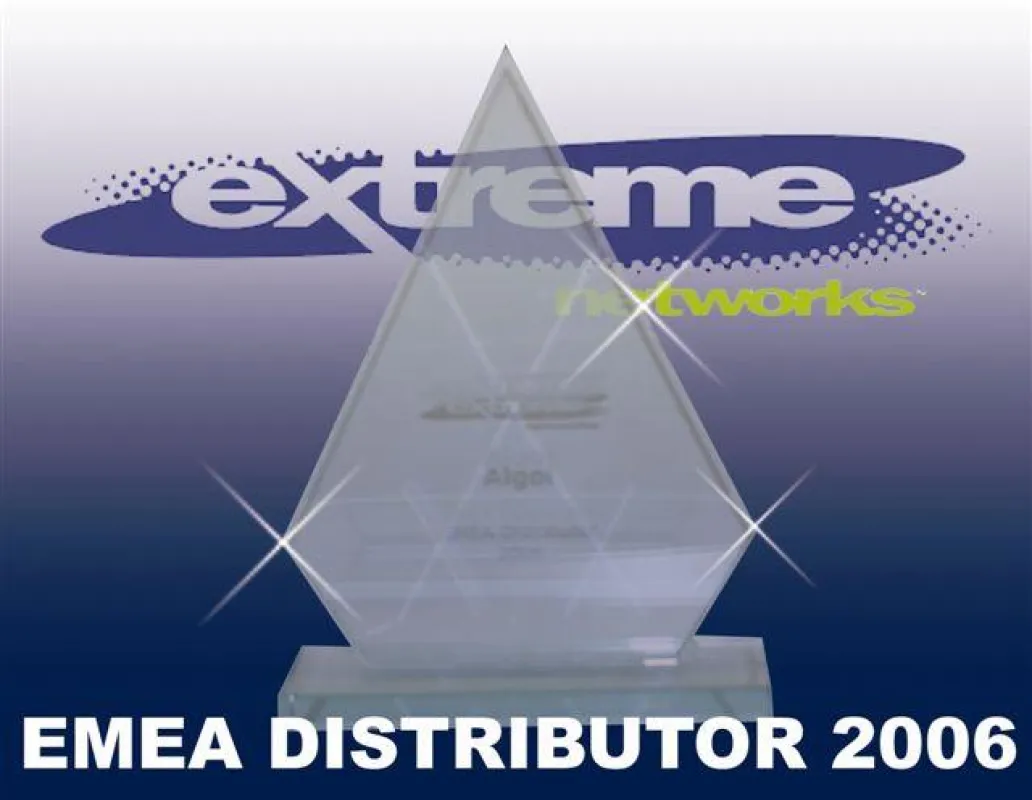 Pokal von Extreme Networks